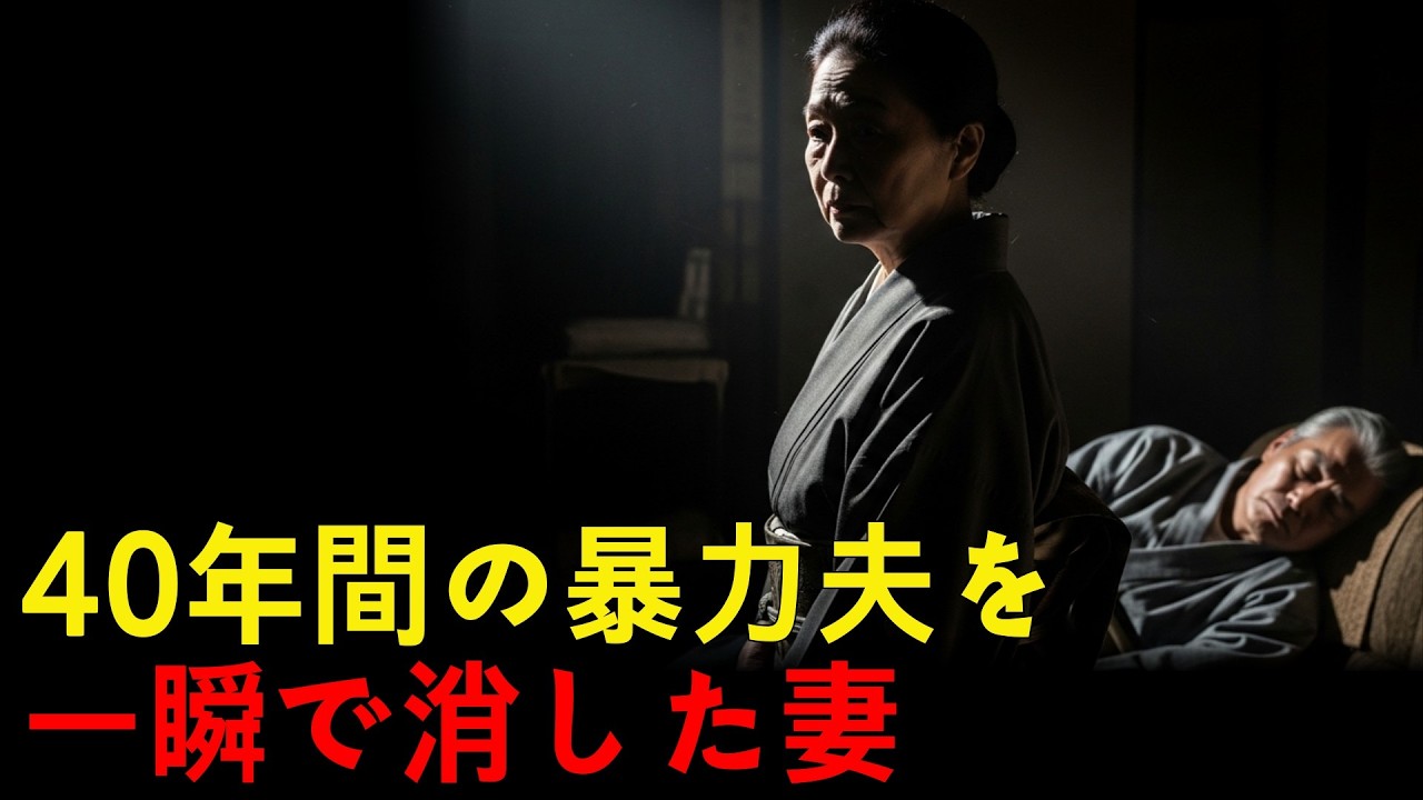 40年間耐え続けた妻が、ついに夫を病院へ送った日
