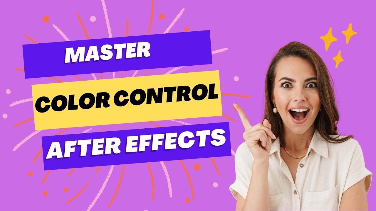 Master Color Control in After Effects