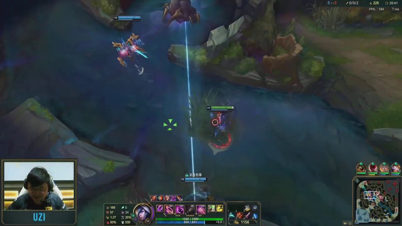 [ Proview CKTG 2019] M&agrave;n H&igrave;nh M&aacute;y Uzi Đ&aacute;nh Xayah | RNG vs CG | CKTG 2019