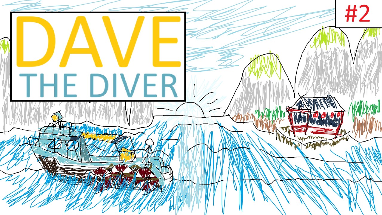 【DAVE THE DIVER】 trying to not go near that one shark | #2