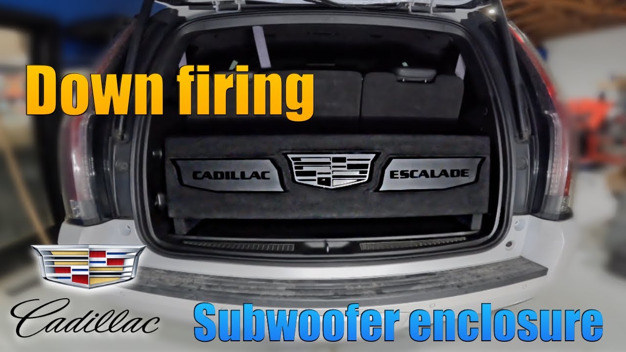 No space? NO PROBLEM! - subwoofer enclosure for Cadillac Escalade #cadillacescalade #escalade
