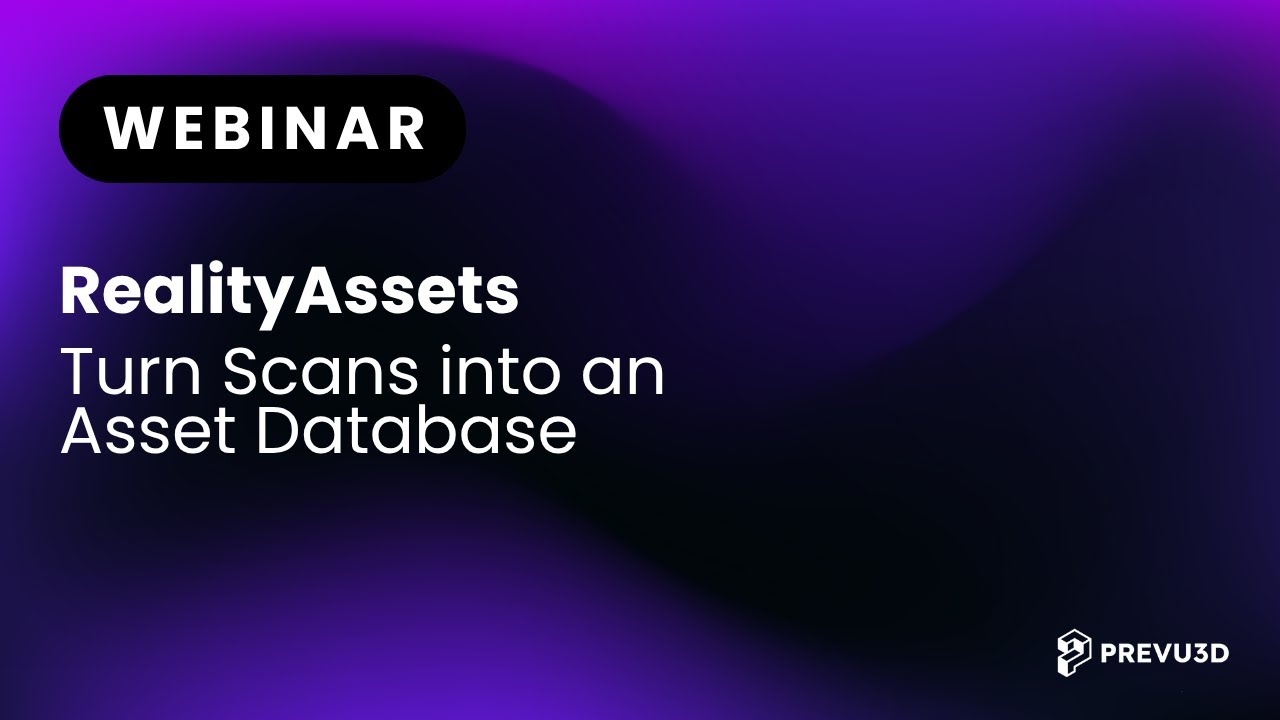 Product demo - RealityTwin RealityAssets: Turn Scans into an Asset Database