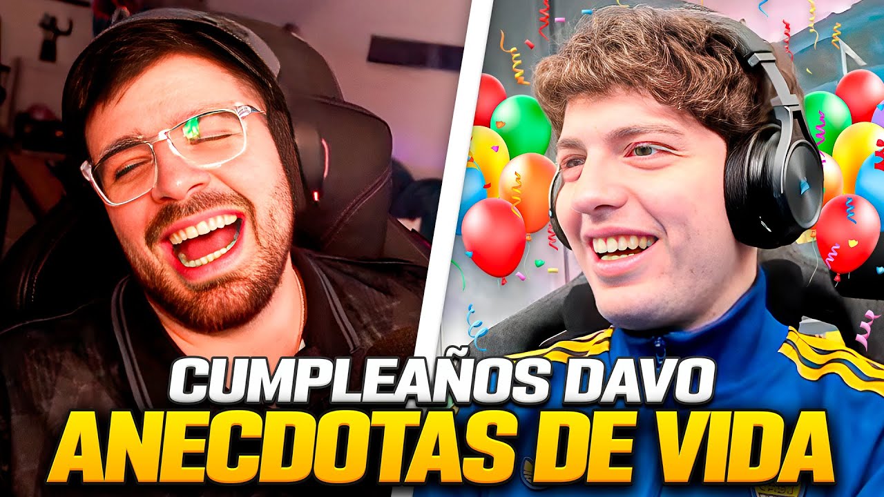 LA COBRA SALUDA A DAVOO XENEIZE POR SU CUMPLEAÑOS Y TERMINAN CONTANDO ANÉCDOTAS