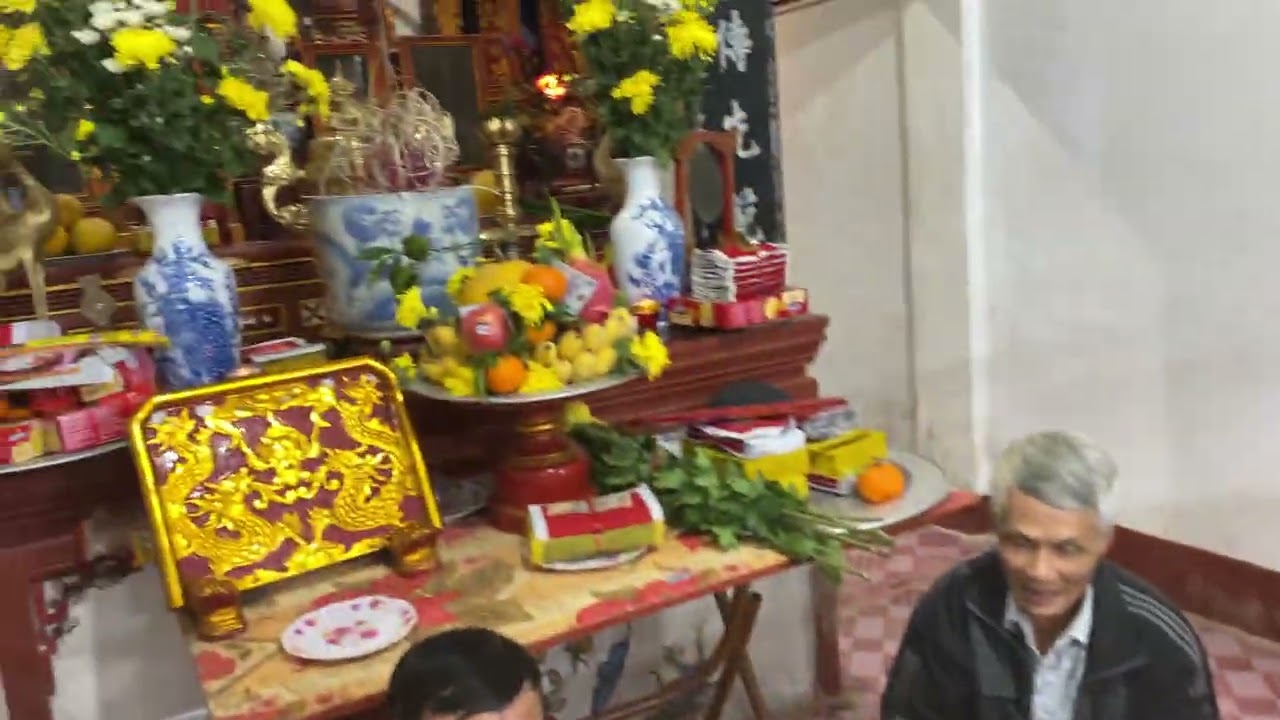 Họ Nguyễn Phúc Thành cúng Tổ đầu năm Bính Ngọ