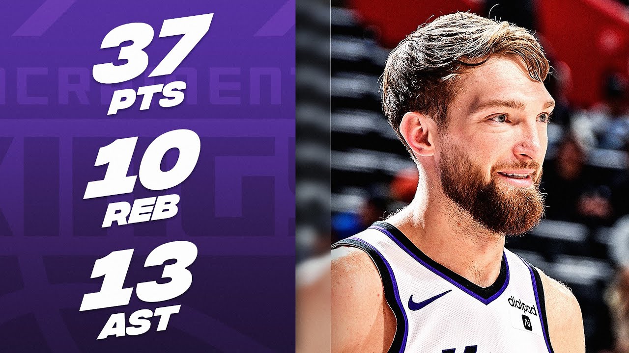 Domantas Sabonis Records SEASON-HIGH 37-PT TRIPLE-DOUBLE | January 9, 2024