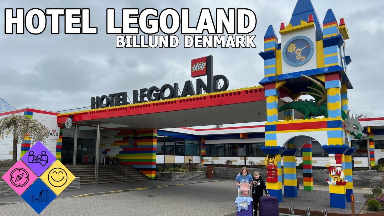 Hotel Legoland Billund, Denmark Vlog Review April 2024