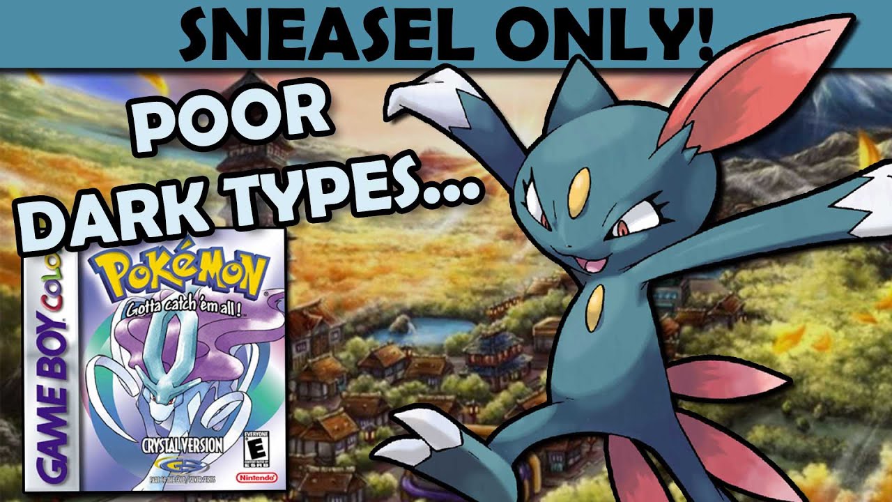 Can I Beat Pokemon Crystal With Only a Sneasel? - Pokemon Crystal Challenge