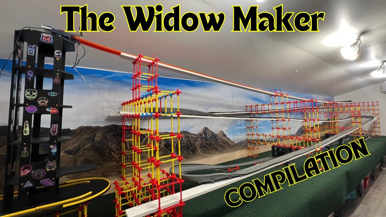 DIECAST CARS RACING | WIDOW MAKER TOURNAMENT |  COMPILATION