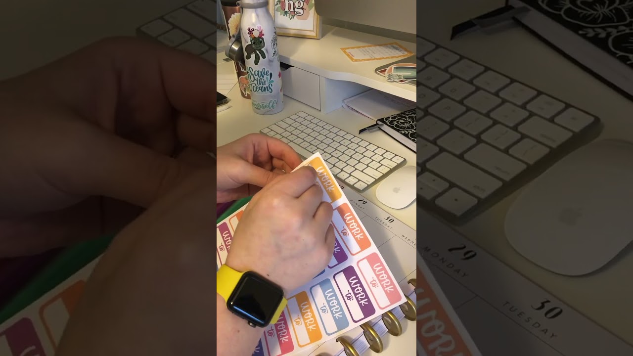 Make Planner Stickers w Me! #cricutmade #cricutcrafts #plannerstickers