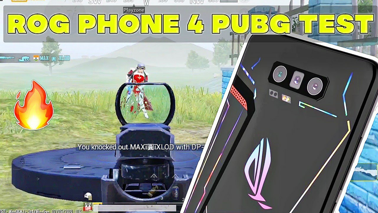 ASUS ROG Phone 4 PUBG Mobile Test