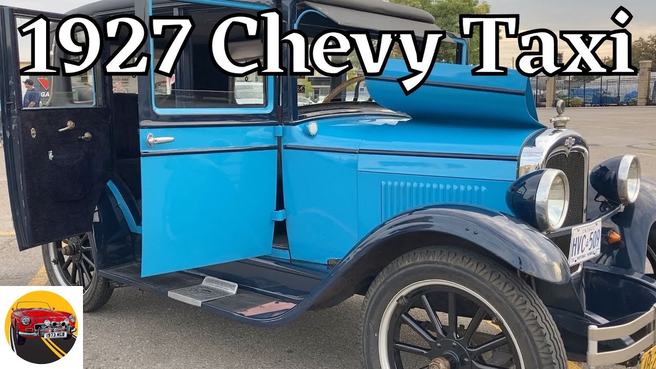 1927 Chevy – Former Toronto Taxi!