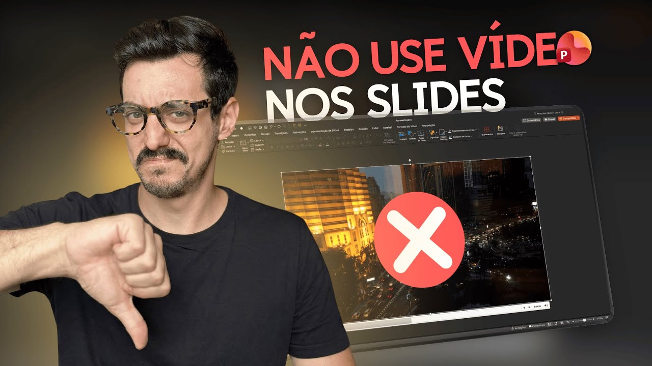Por que você NÃO DEVE USAR VÍDEOS nos slides das suas apresentações?