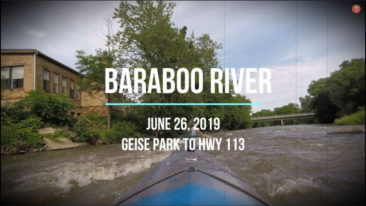 Kayaking the Baraboo River - Baraboo, WI - June 2019