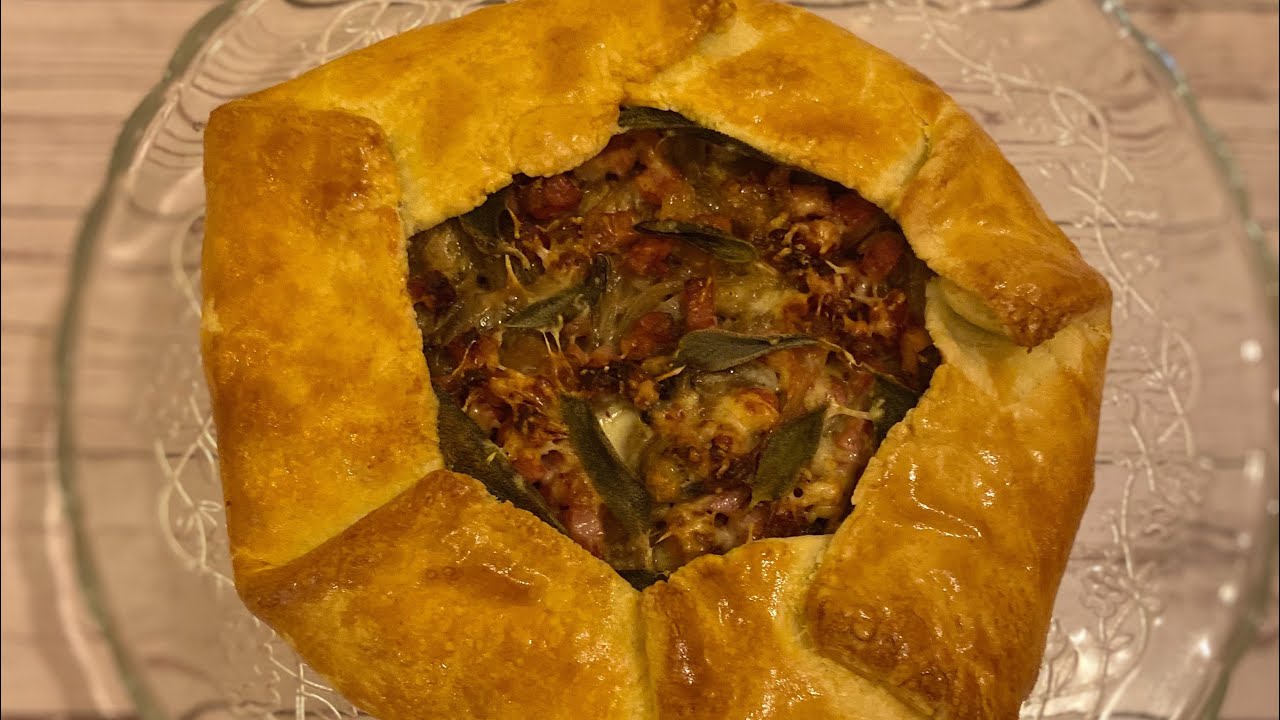 MUSHROOM, ONION & PANCETTA GALETTE/SAVORY GALETTE