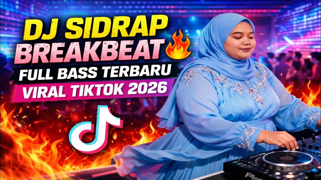 DJ SIDRAP BREAKBEAT 🔥 FULL BASS TERBARU VIRAL TIKTOK 2026