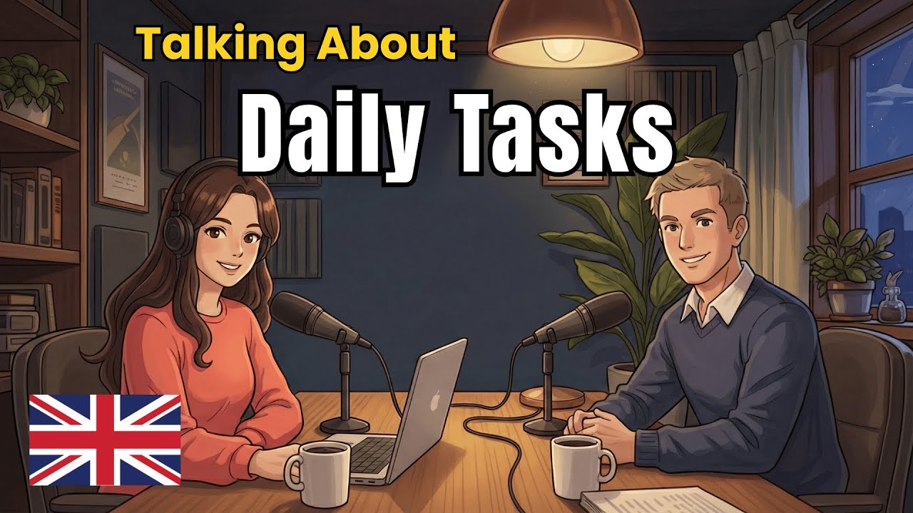 How to Talk About Your Daily Routine in English | Slow Conversation Practice