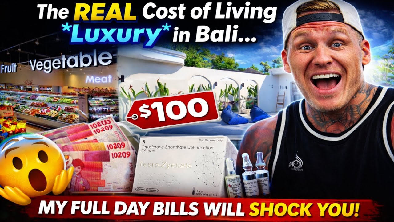 The REAL Cost of Living in Bali… My Full Day Bills Will Shock You