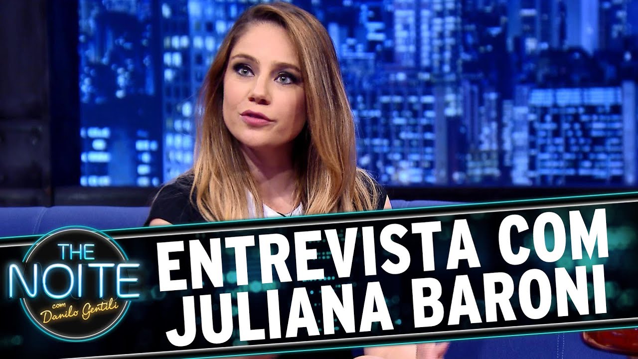 The Noite (31/07/15) - Entrevista com Juliana Baroni