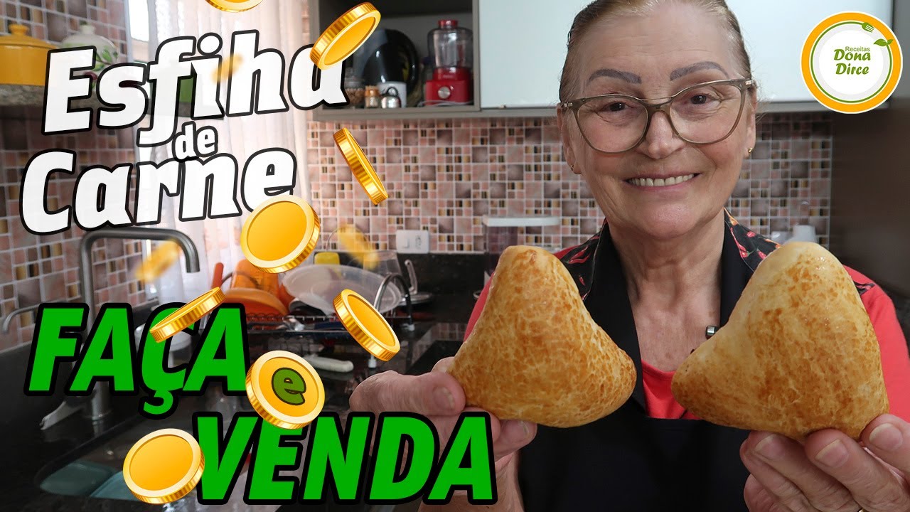 💰 FAÇA E VENDA 💰 ESFIHA DE CARNE | COMO FAZER A MELHOR ESFIHA DO MUNDO | ESFIRRA ÁRABE DE CARNE