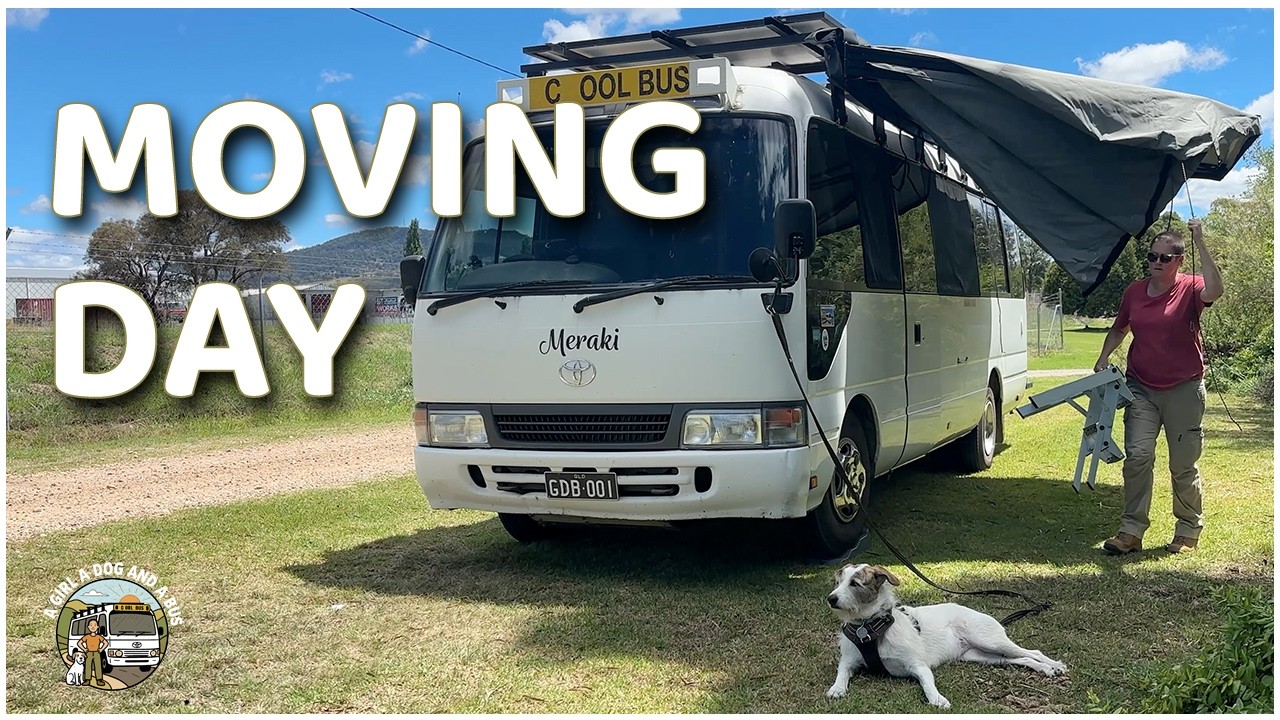 Bus Life Reality: Packing up and moving camp