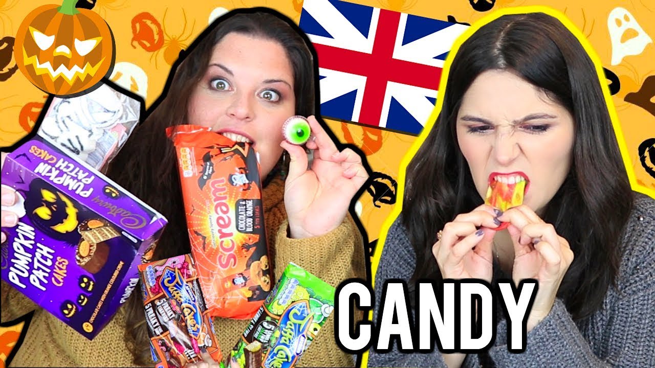 PROBANDO GOLOSINAS de HALLOWEEN - INGLATERRA! Steph T (2018)