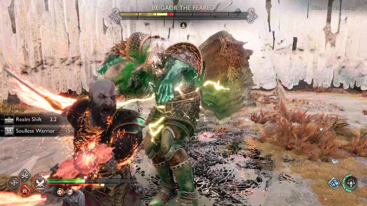God of War Ragnarök - BEIGADR THE FEARED Berserker - Give me No Mercy