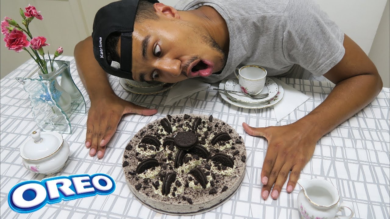 HOW TO MAKE AN OREO CAKE! #OREOGANG