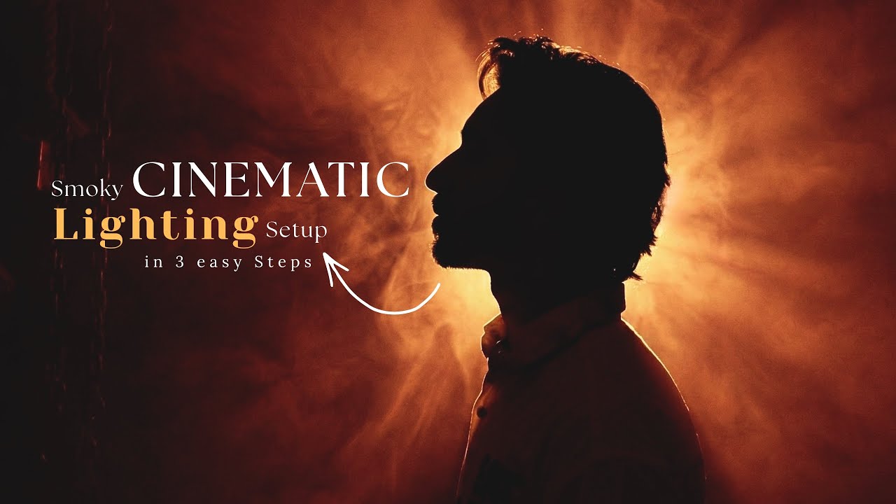 Cinematic Smoke Lighting Setup in 3 Easy Steps | Budget Lighting Setup