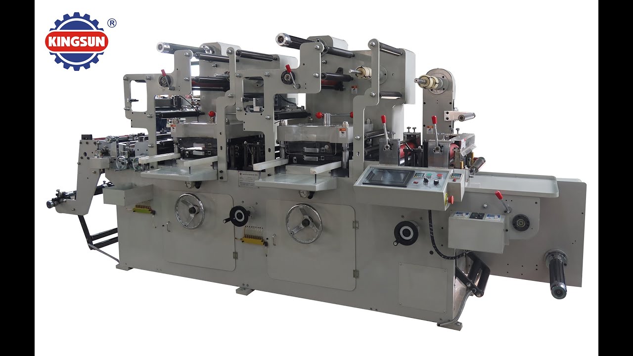 Hologram Foil Label Hot Stamping Machine | Die Cutting Machine - Kingsun