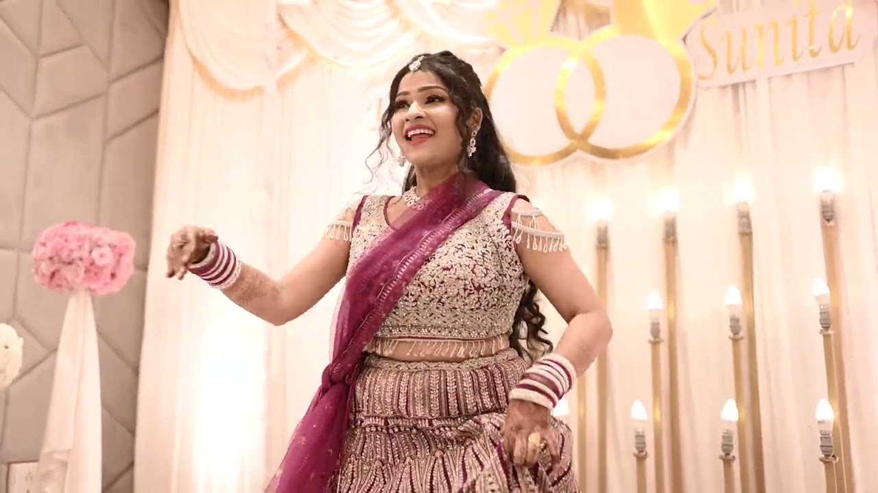 Bride's Surprise Dance for Husband  | Ghar More Pardesiya | Easy & Simple Dance Steps #viraldance 