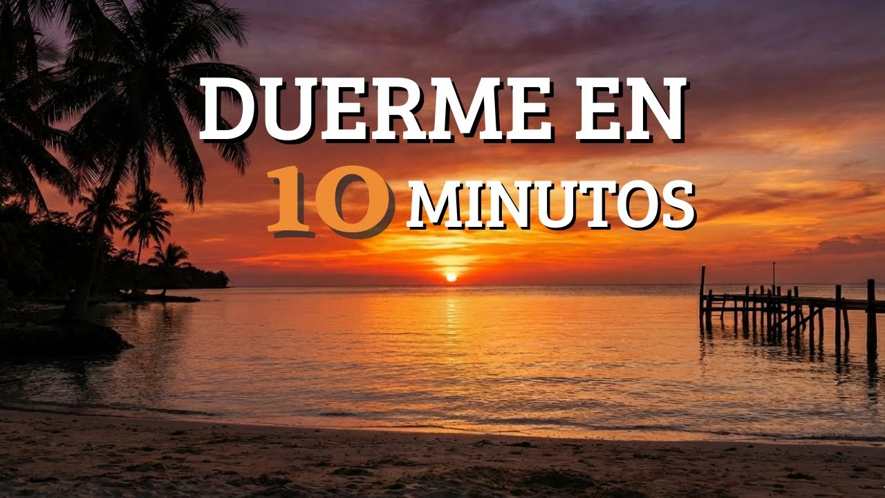 💚MEDITACIÓN: SUEÑO PROFUNDO en 10 MINUTOS!! 🔒CIERRA el día con CALMA y GRATITUD💤 😴