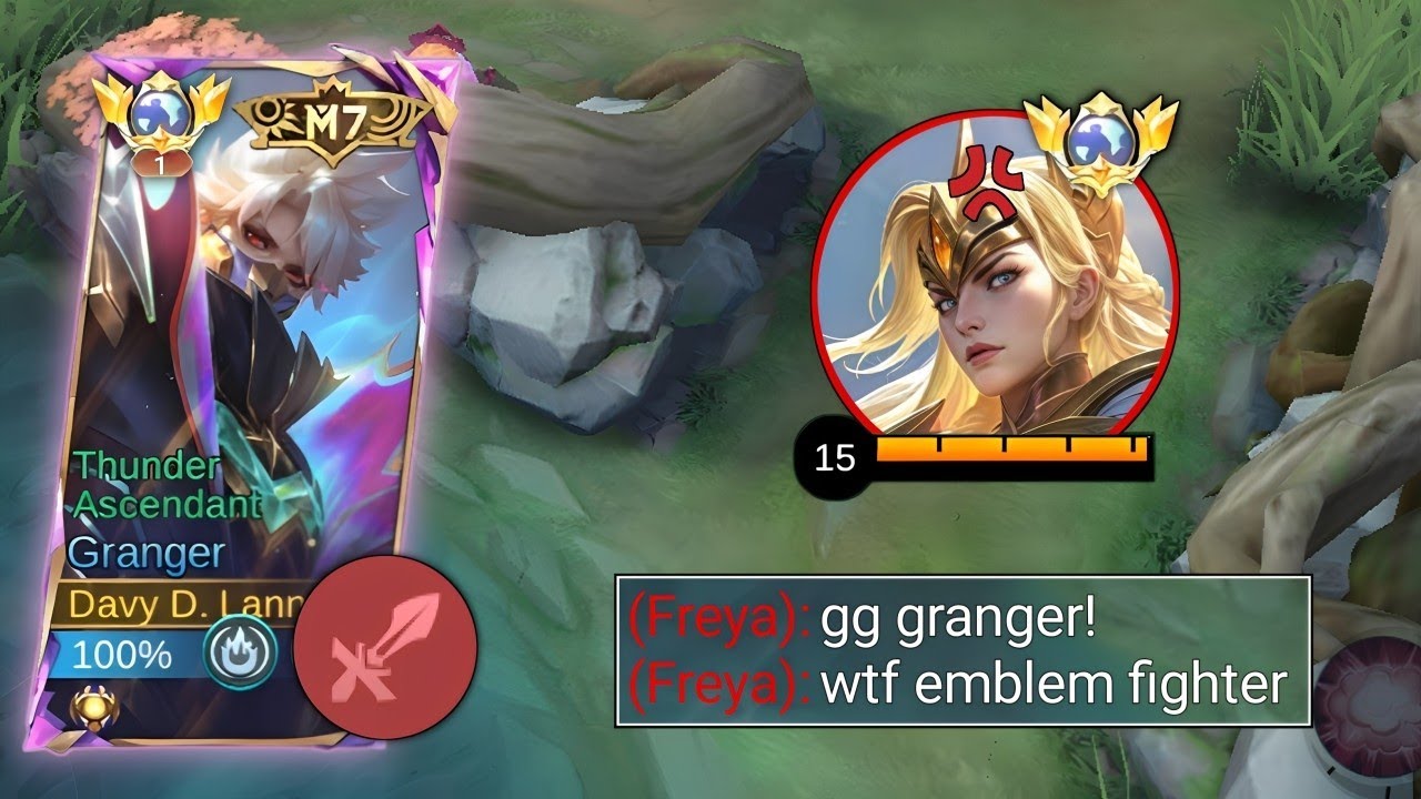 GOOD BYE META FREYA GOLDLANE ! THIS IS GRANGER EMBLEM FIGHTER ! TOO STRONG IN LANE (you must try)🔥