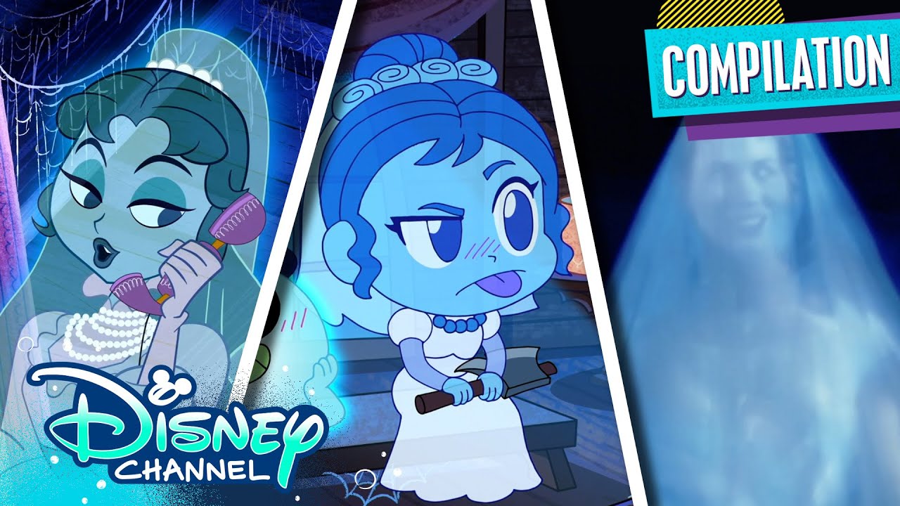 Every Haunted Mansion Short | Chibi Tiny Tales & MORE | Compilation | @disneychannelanimation