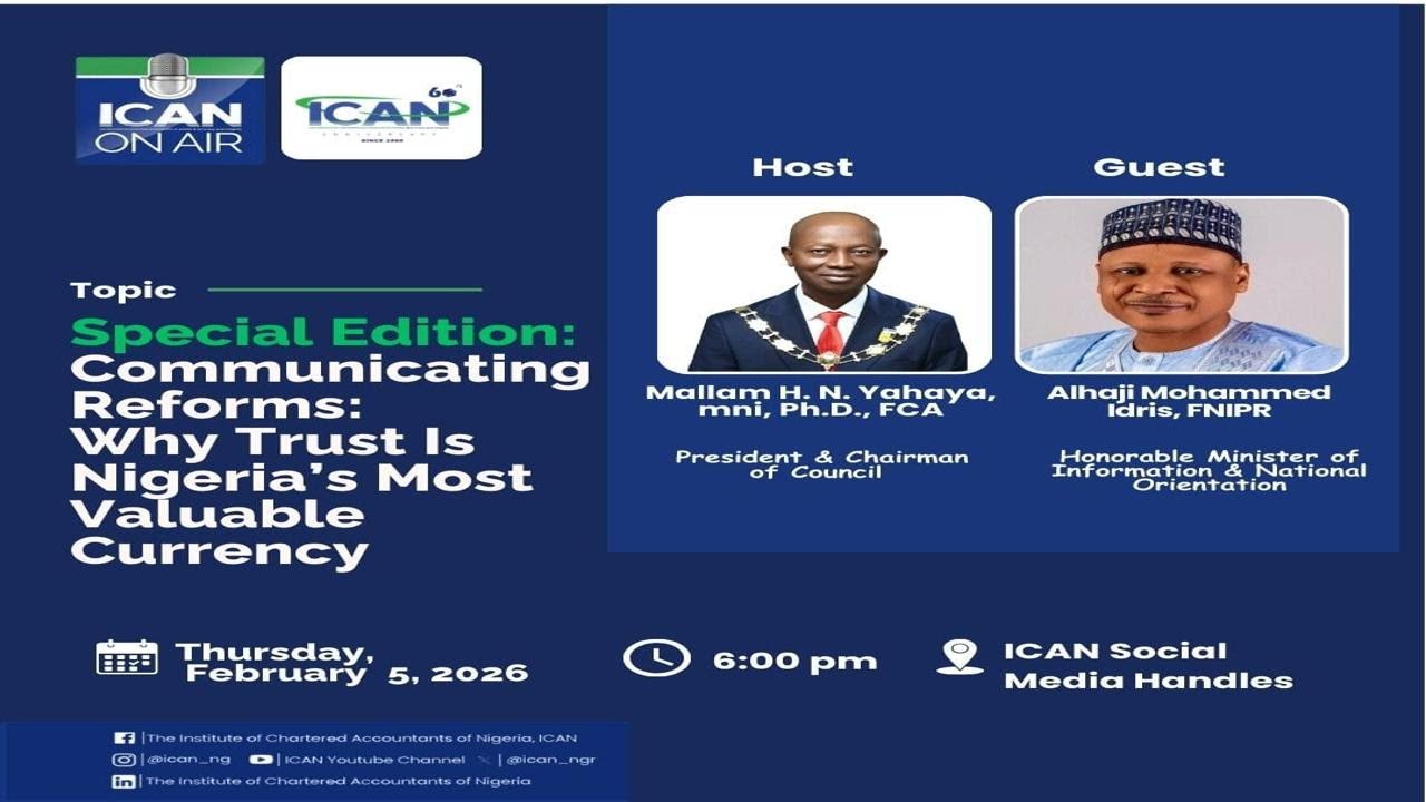 Communicating Reforms: Why Trust Is Nigeria's Most Valuable Currency