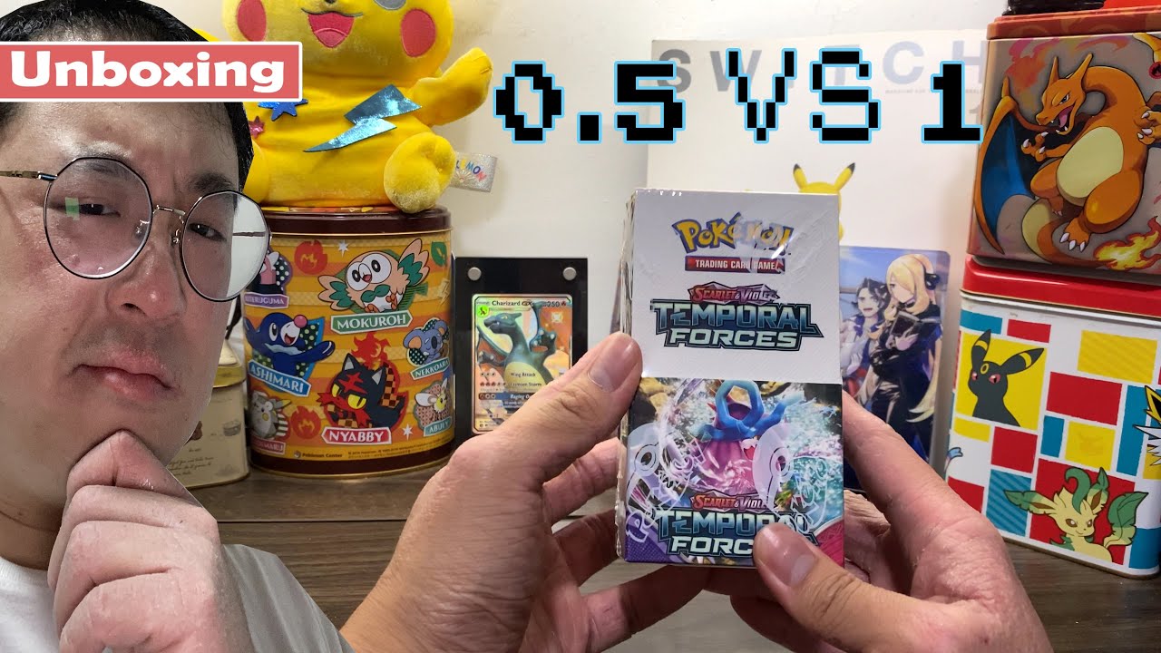 Pokemon 1/2 Booster Box is GOOD?!「Temporal Forces」
