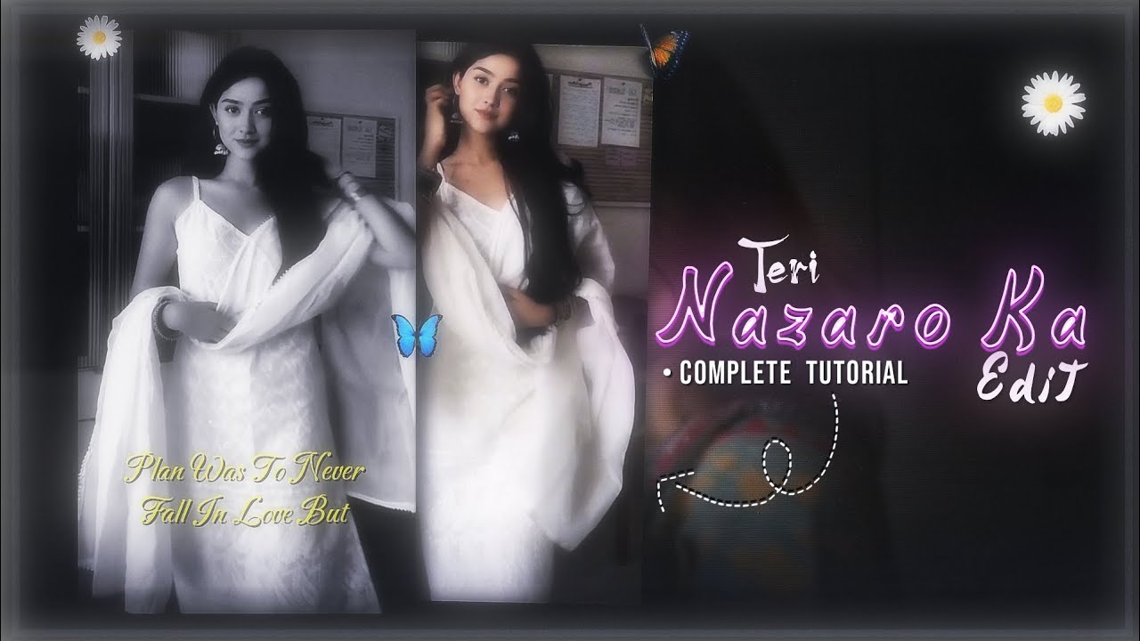 Teri  Nazron Ka 🌺 - Instagram Trending Transition Reels Tutorial in Capcut | Viral Girls Reels Edits