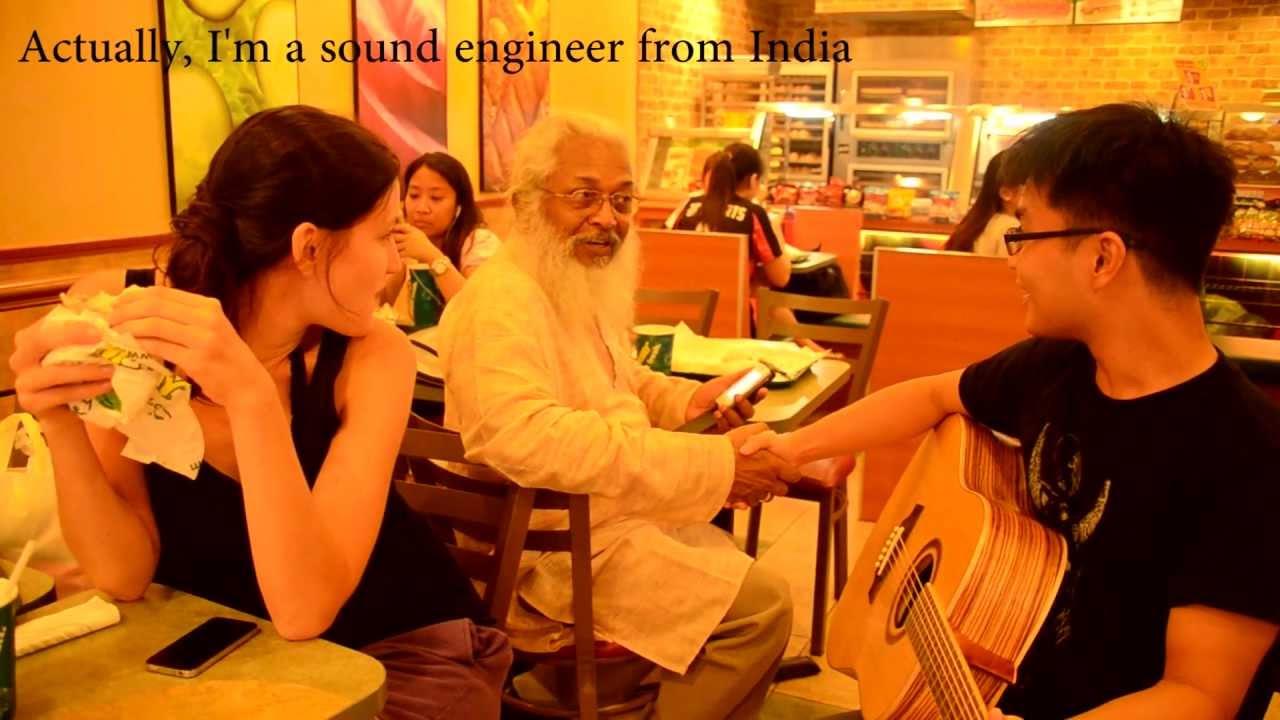 Singing About My Life to Random Strangers in Public (Singapore)
