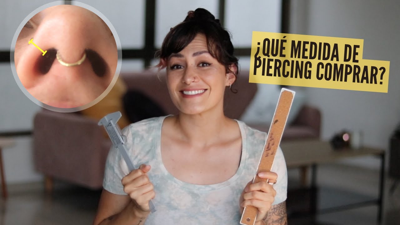 3 maneras para saber la medida de tu piercing