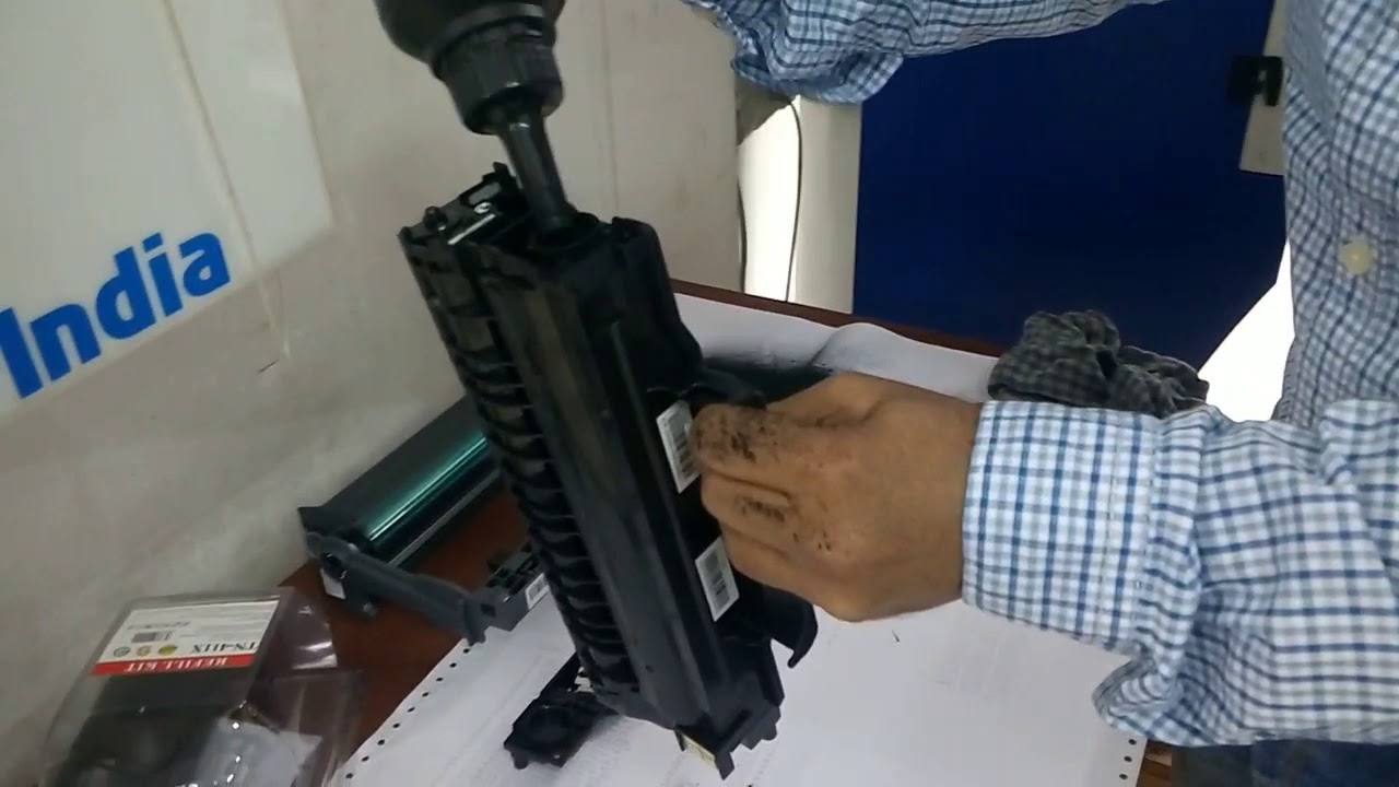 Pantum 7102DN Laser Toner Refiling.