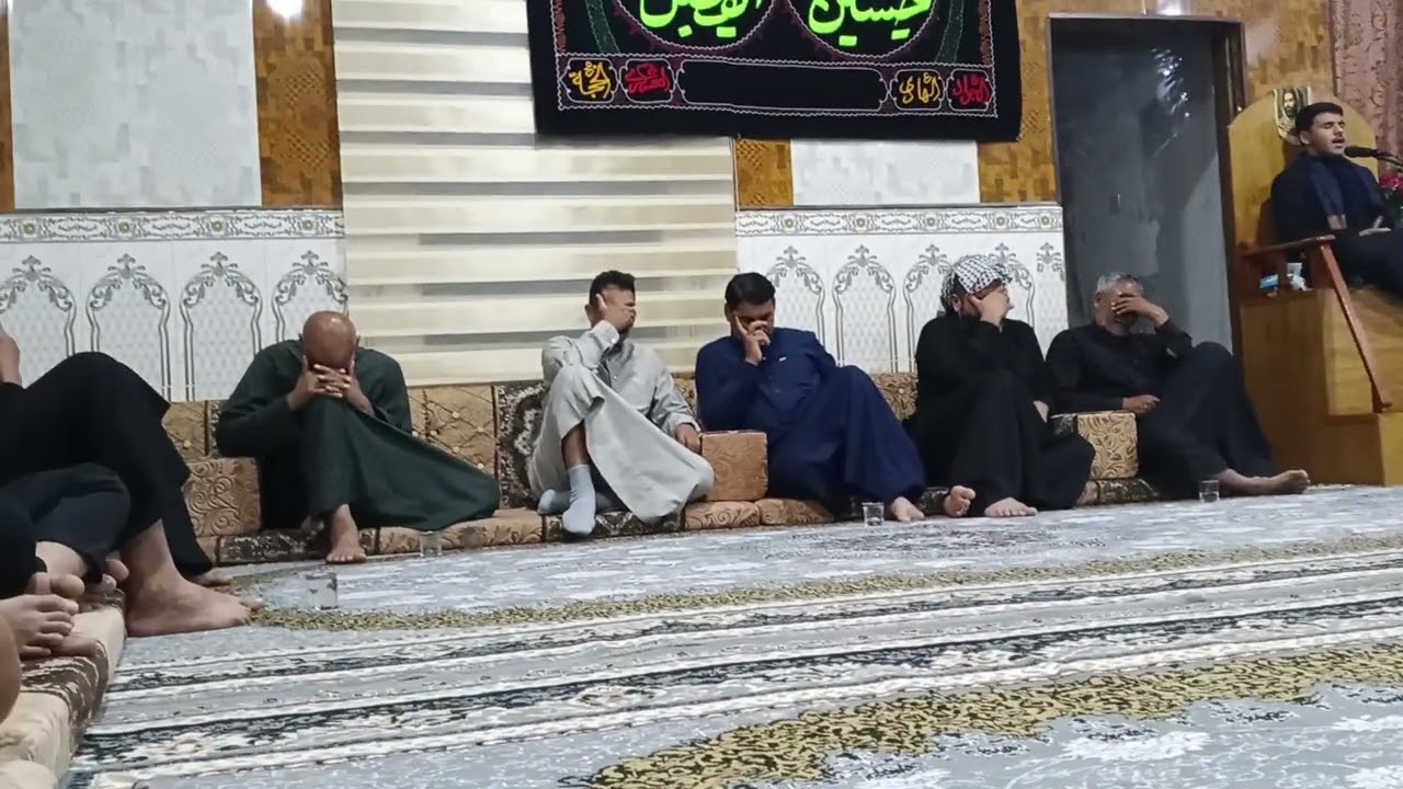 ملاء حسن الصيمري باستشهاد فاطمه الزهراء عليها السلام اليله 