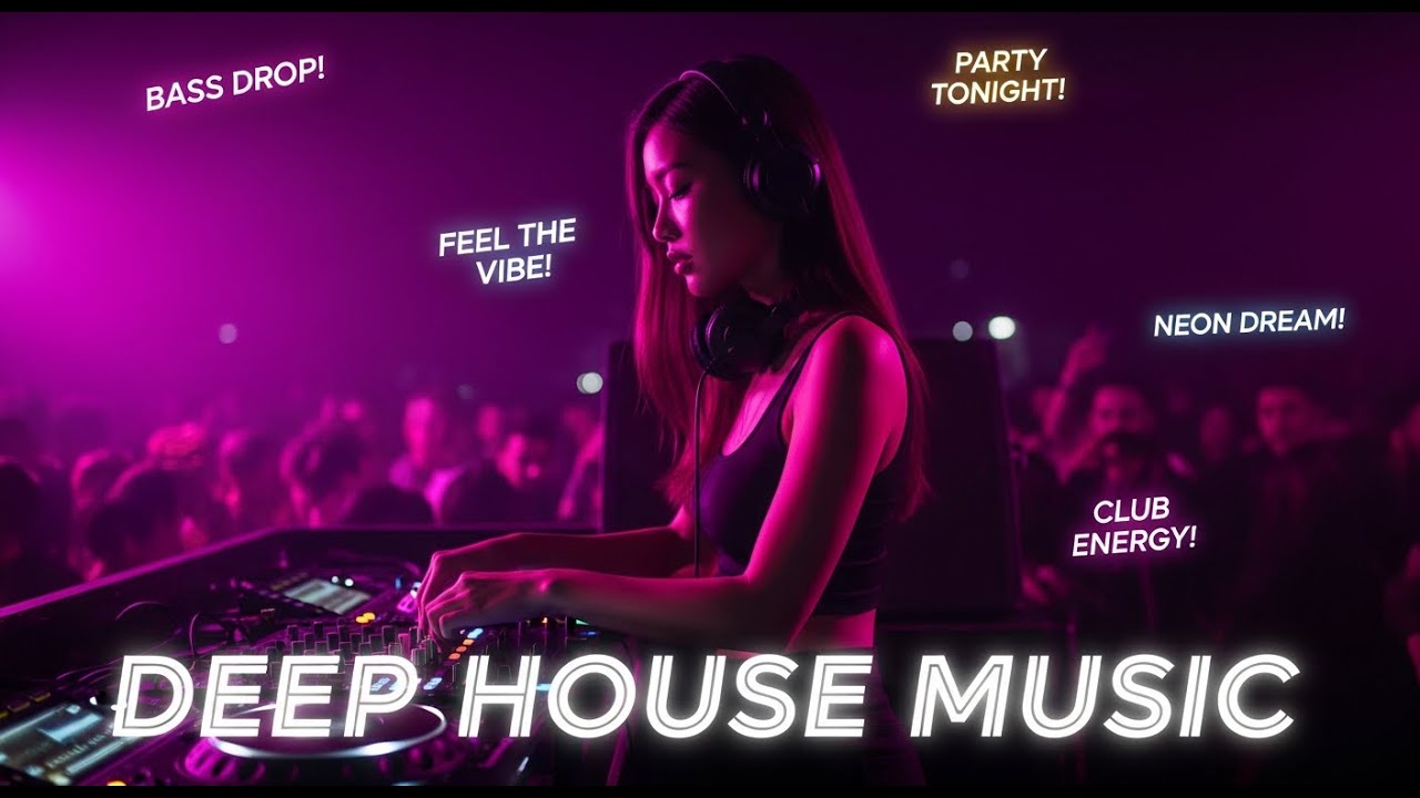 Deep House Beats That Flow with Ease 🌊 Deep Bass and Night Motion