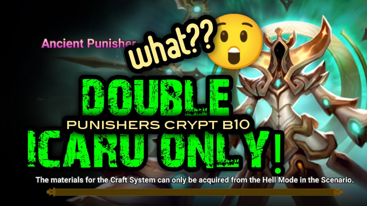 summoners war: double icaru only team /  PC10!