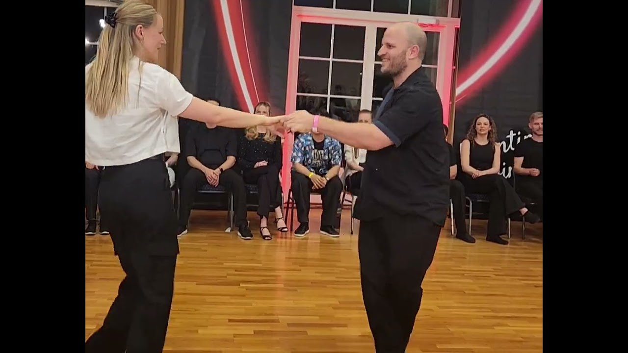Noah Antebi & Evelina Lundberg - 4th Place Strictly Open - Valentine Swing 2025