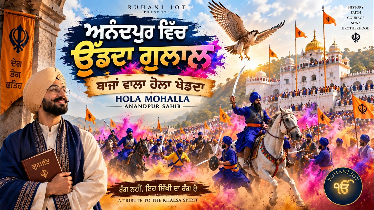 Baaja Wala Hola Khed Da | Nihang Singh Gatka | New Sikh Devotional Song | Ruhani Jot