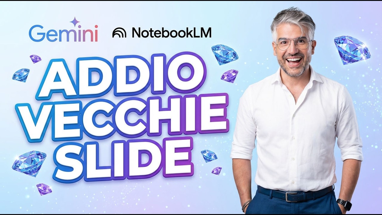 Guida NotebookLM: Slide professionali con Knowledge Base personalizzata