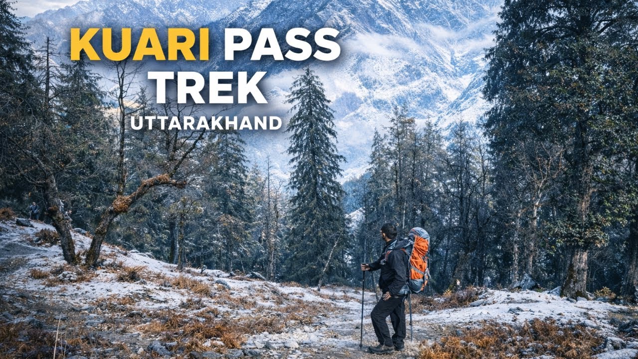 India's Best Winter trek - Kuari Pass Trek | – Epic Views & Journey!