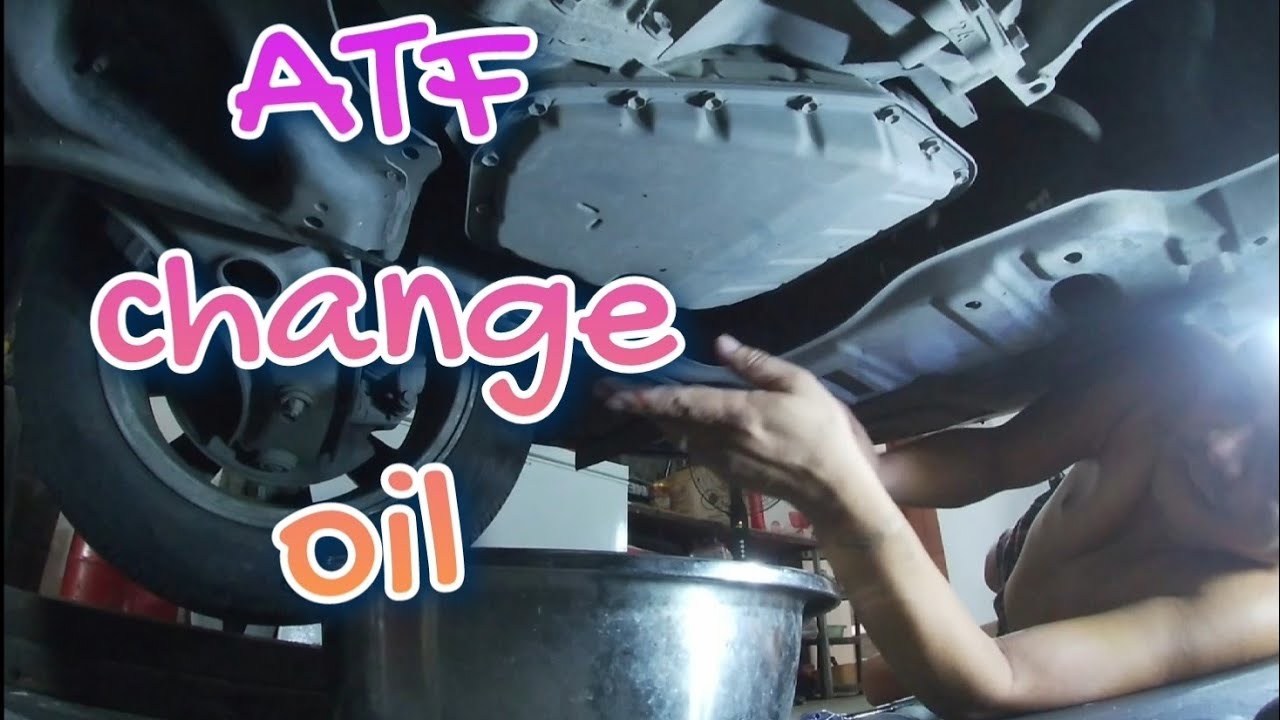 Toyota Vios 2015 Gen3 ATF change oil.