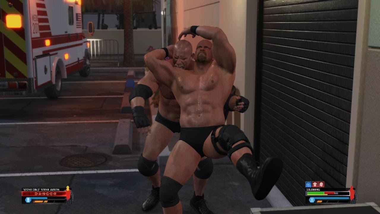 WWE 2K25_Stone Cold Steve Austin vs Golberg