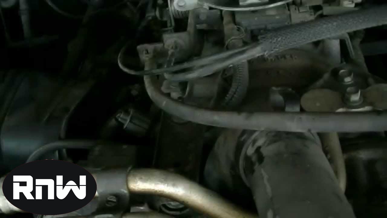 Dodge Ram 1500 5 9L Thermostat Removal Part 1