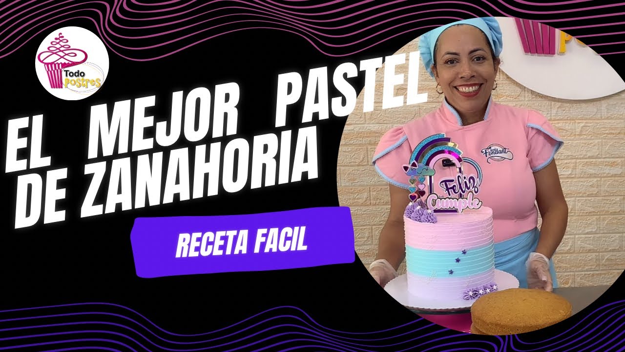 Pastel de Zanahoria con Frosting de queso